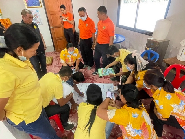 โครงการการเสริมสร้างศักยภาพชุมชนด้านการป้องกันและบรรเทาสาธารณภัย ประจำปีงบประมาณ พ.ศ. 2564