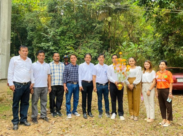 ร่วมงานทอดผ้าป่าสามัคคี ณ สำนักสงฆ์ป่าสระแก้ว