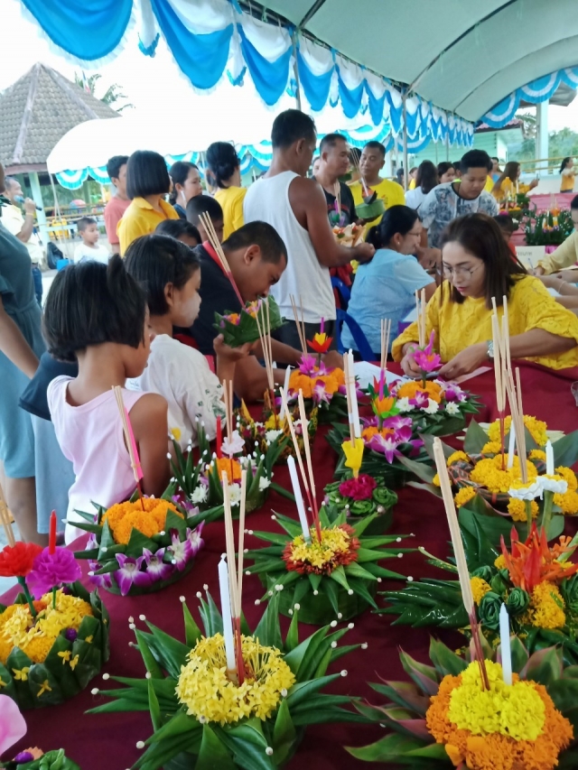 โครงการส่งเสริมอนุรักษ์ประเพณีวันลอยกระทง ประจำปี 2562